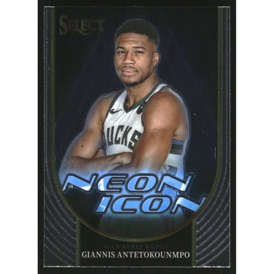2023-24 Select Neon Icon #1 Giannis Antetokounmpo
