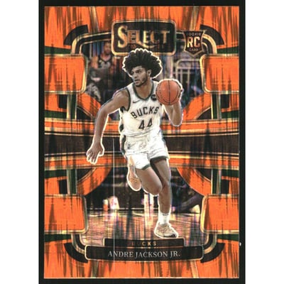 2023-24 Select Prizms Orange Flash #98 Andre Jackson Jr.