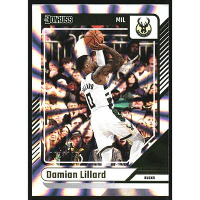 2024-25 Donruss Holo Laser #125 Damian Lillard