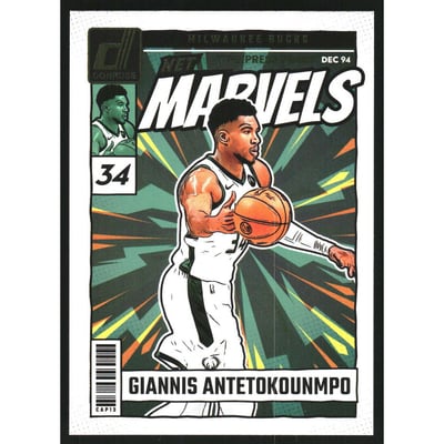 2024-25 Donruss Net Marvels Press Proof #17 Giannis Antetokounmpo