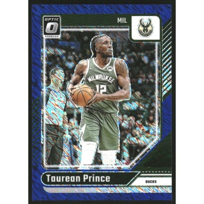 2024-25 Donruss Optic Blue Shimmer #5 Taurean Prince