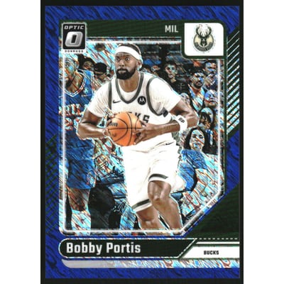 2024-25 Donruss Optic Blue Shimmer #98 Bobby Portis