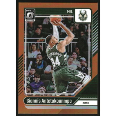 2024-25 Donruss Optic Orange #176 Giannis Antetokounmpo