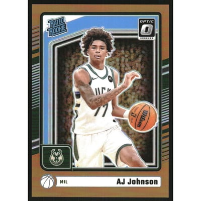 2024-25 Donruss Optic Orange #277 AJ Johnson RR