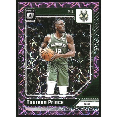 2024-25 Donruss Optic Pink Velocity #5 Taurean Prince