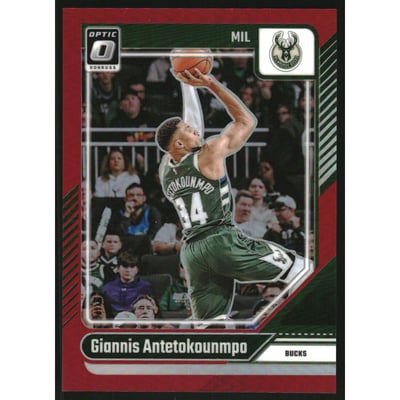 2024-25 Donruss Optic Red #176 Giannis Antetokounmpo