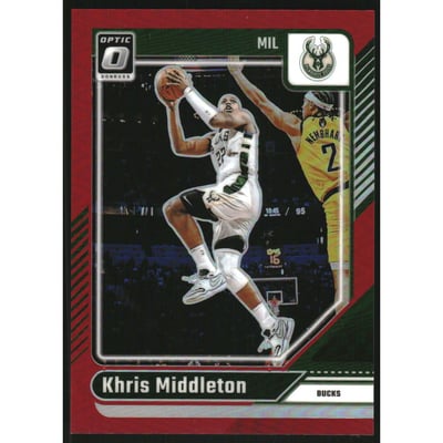 2024-25 Donruss Optic Red #177 Khris Middleton
