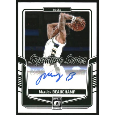 2024-25 Donruss Optic Signature Series #34 MarJon Beauchamp