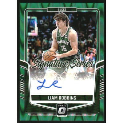 2024-25 Donruss Optic Signature Series Seismic #11 Liam Robbins