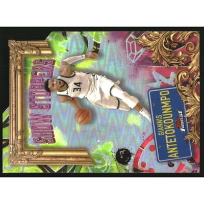 2024-25 Finest Showstoppers Refractors #S2 Giannis Antetokounmpo