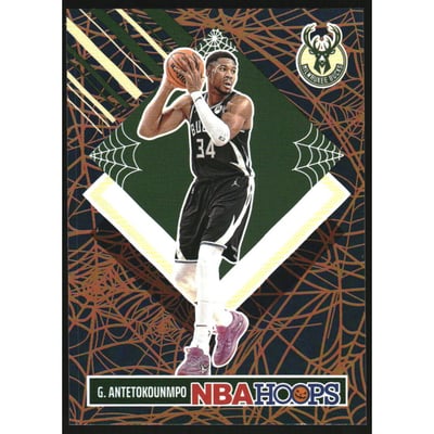 2024-25 Hoops Haunted Hoops Holo Webs #288 Giannis Antetokounmpo