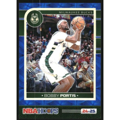 2024-25 Hoops Premium Prizms Blue Scope #23 Bobby Portis