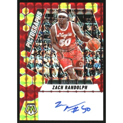 2024-25 Panini Mosaic Pictographs Mosaic Choice #2 Zach Randolph