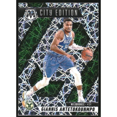 2024-25 Panini Mosaic Premium #282 Giannis Antetokounmpo/City Edition