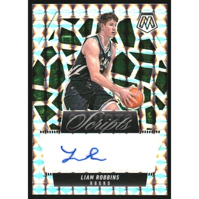 2024-25 Panini Mosaic Scripts #58 Liam Robbins
