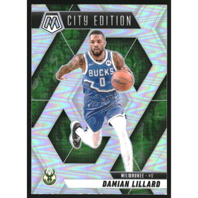 2024-25 Panini Mosaic Silver #285 Damian Lillard/City Edition