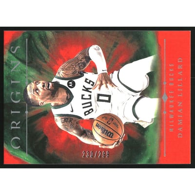 2024-25 Panini Origins Red #45 Damian Lillard