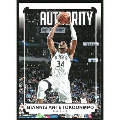 2024-25 Panini PhotoGenic With Authority #4 Giannis Antetokounmpo
