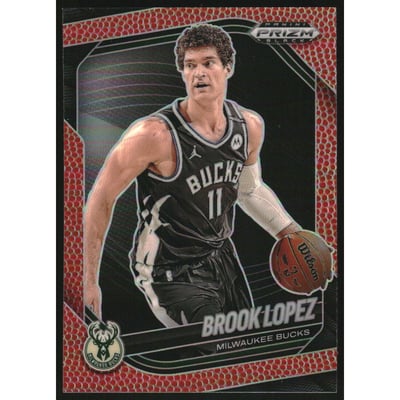 2024-25 Panini Prizm Black Prizms Basketball #157 Brook Lopez