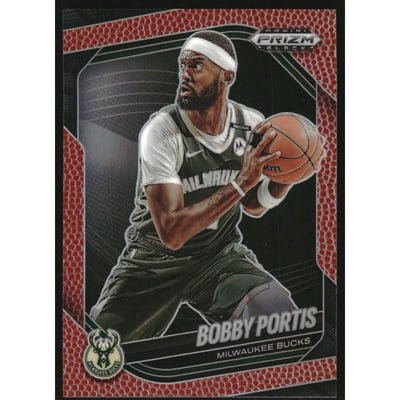 2024-25 Panini Prizm Black Prizms Basketball #222 Bobby Portis