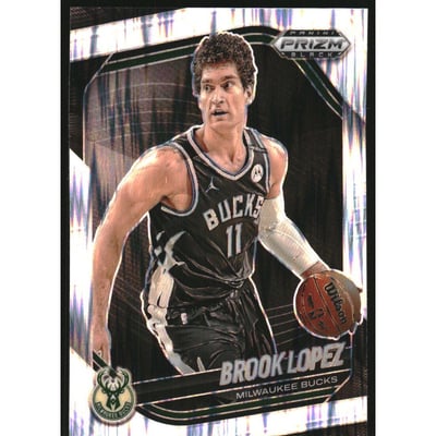 2024-25 Panini Prizm Black Prizms Skewed #157 Brook Lopez