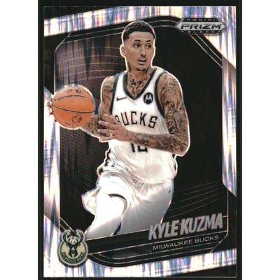 2024-25 Panini Prizm Black Prizms Skewed #84 Kyle Kuzma