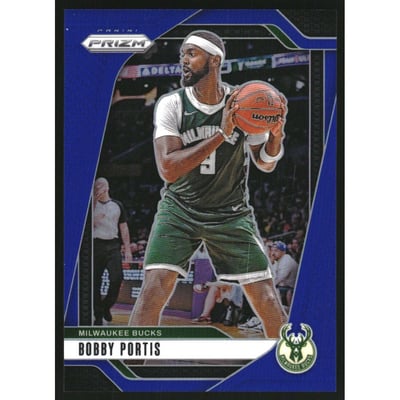 2024-25 Panini Prizm Prizms Blue #206 Bobby Portis