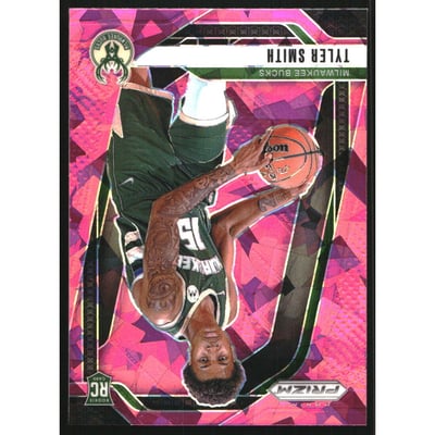 2024-25 Panini Prizm Prizms Pink Ice #270 Tyler Smith