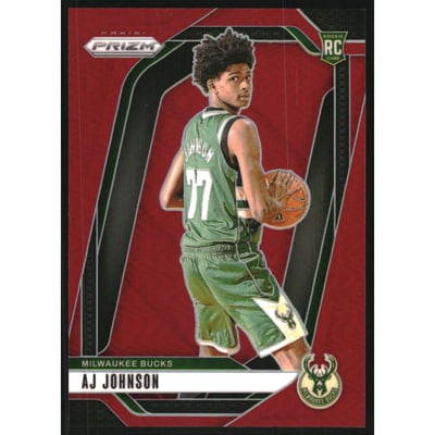 2024-25 Panini Prizm Prizms Red #251 AJ Johnson