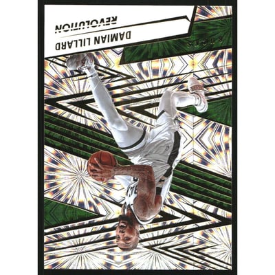2024-25 Panini Revolution Fireworks #22 Damian Lillard