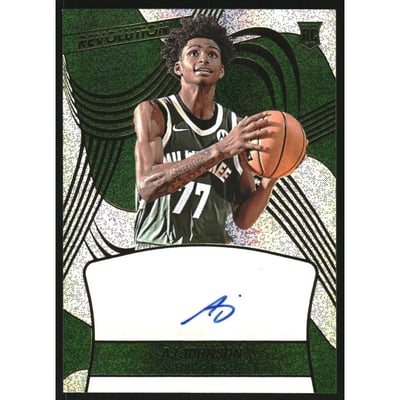2024-25 Panini Revolution Rookie Autographs #9 AJ Johnson