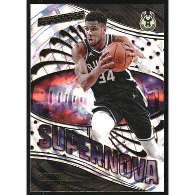 2024-25 Panini Revolution Supernova Fractal #9 Giannis Antetokounmpo