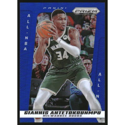 2024-25 Prizm Deca Prizms Blue #271 Giannis Antetokounmpo ANBA