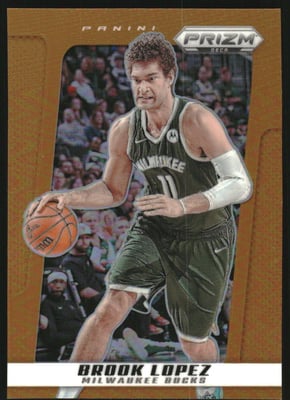 2024-25 Prizm Deca Prizms Orange #46 Brook Lopez