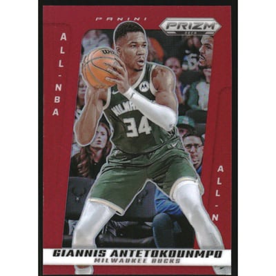 2024-25 Prizm Deca Prizms Red #271 Giannis Antetokounmpo ANBA