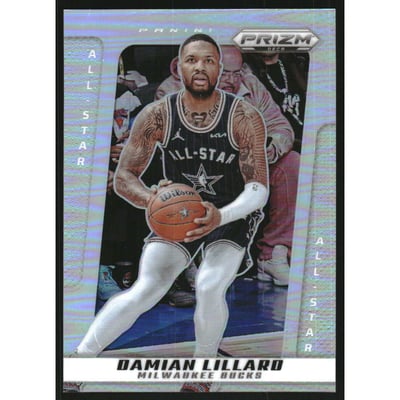 2024-25 Prizm Deca Prizms Silver #247 Damian Lillard AS