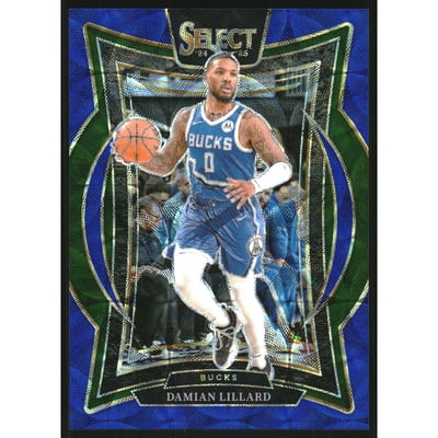 2024-25 Select Blue Scope Prizms #55 Damian Lillard