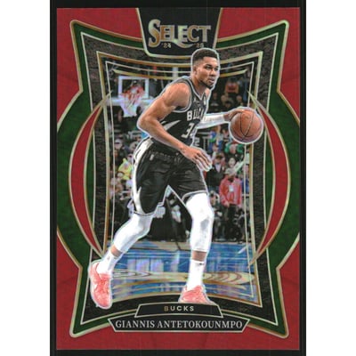 2024-25 Select Red Prizms #43 Giannis Antetokounmpo
