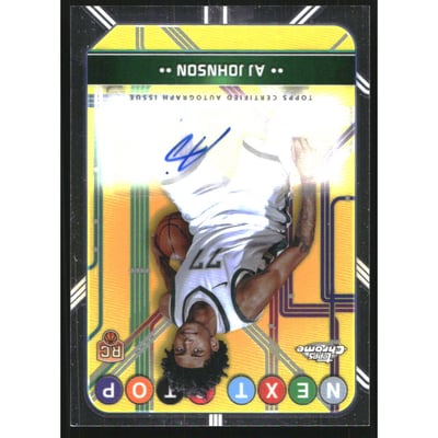 2024-25 Topps Chrome Next Stop Signatures #NSSAJ AJ Johnson