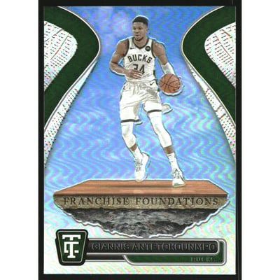 2024-25 Totally Certified Franchise Foundations Mirror #14 Giannis Antetokounmpo