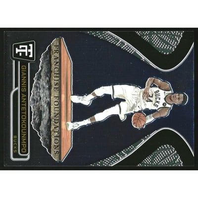 2024-25 Totally Certified Franchise Foundations Mirror Pink #14 Giannis Antetokounmpo