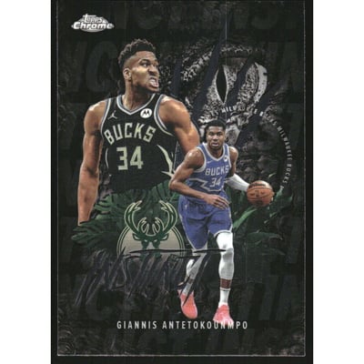 2025-26 Topps Chrome Instinct #INS4 Giannis Antetokounmpo
