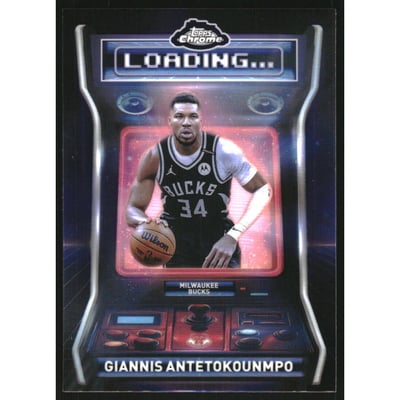 2025-26 Topps Chrome Loading… #LD6 Giannis Antetokounmpo