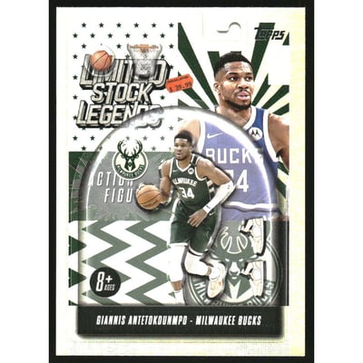 2025-26 Topps Limited Stock Legends #LST48 Giannis Antetokounmpo