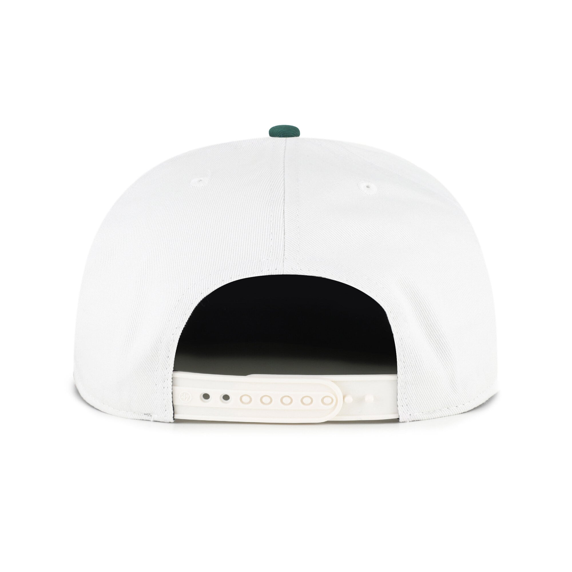 Casquette snapback capitaine Milwaukee Bucks Script Stack crème pour homme
