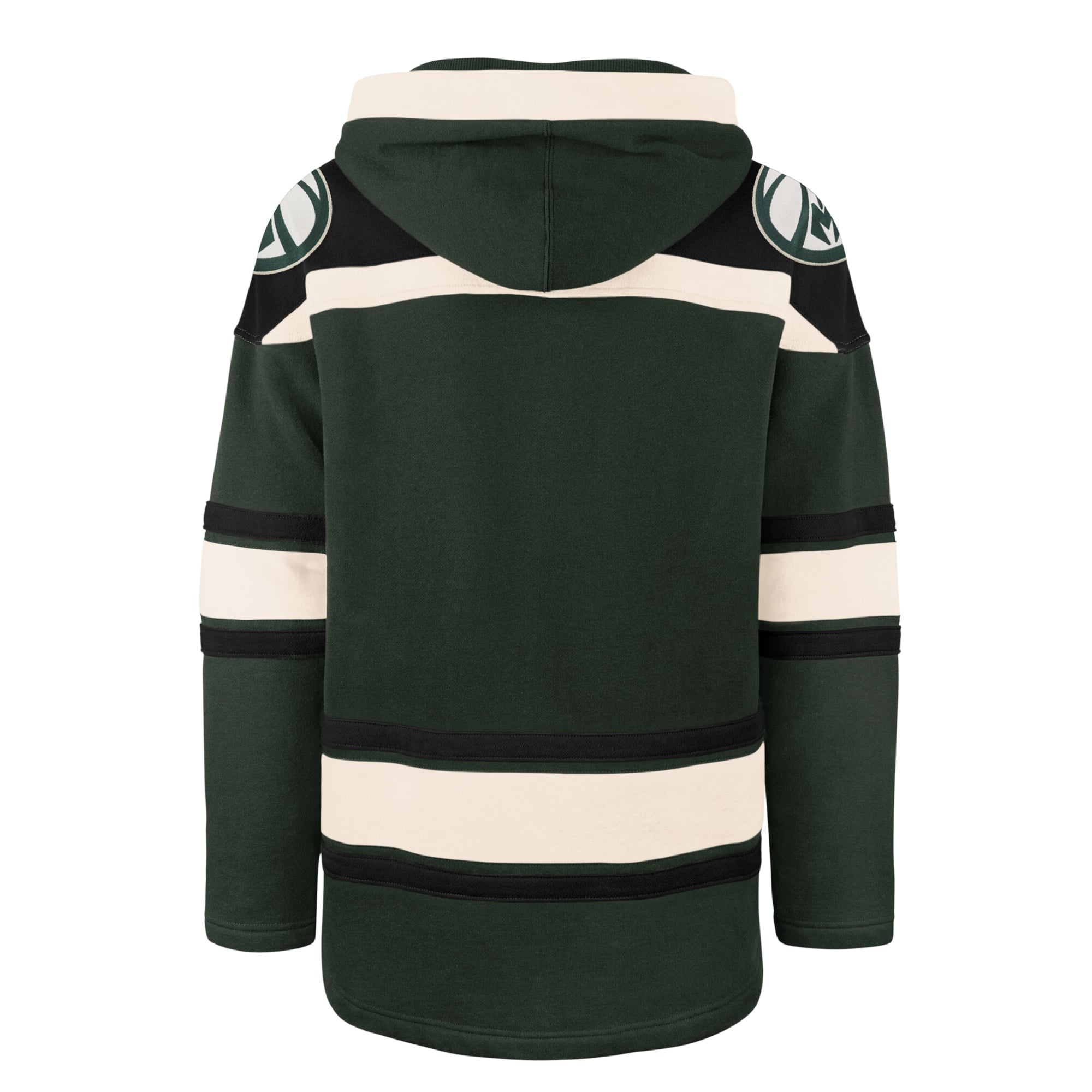 Sweat à capuche Superior Lacer vert chasseur Milwaukee Bucks pour homme, taille 47