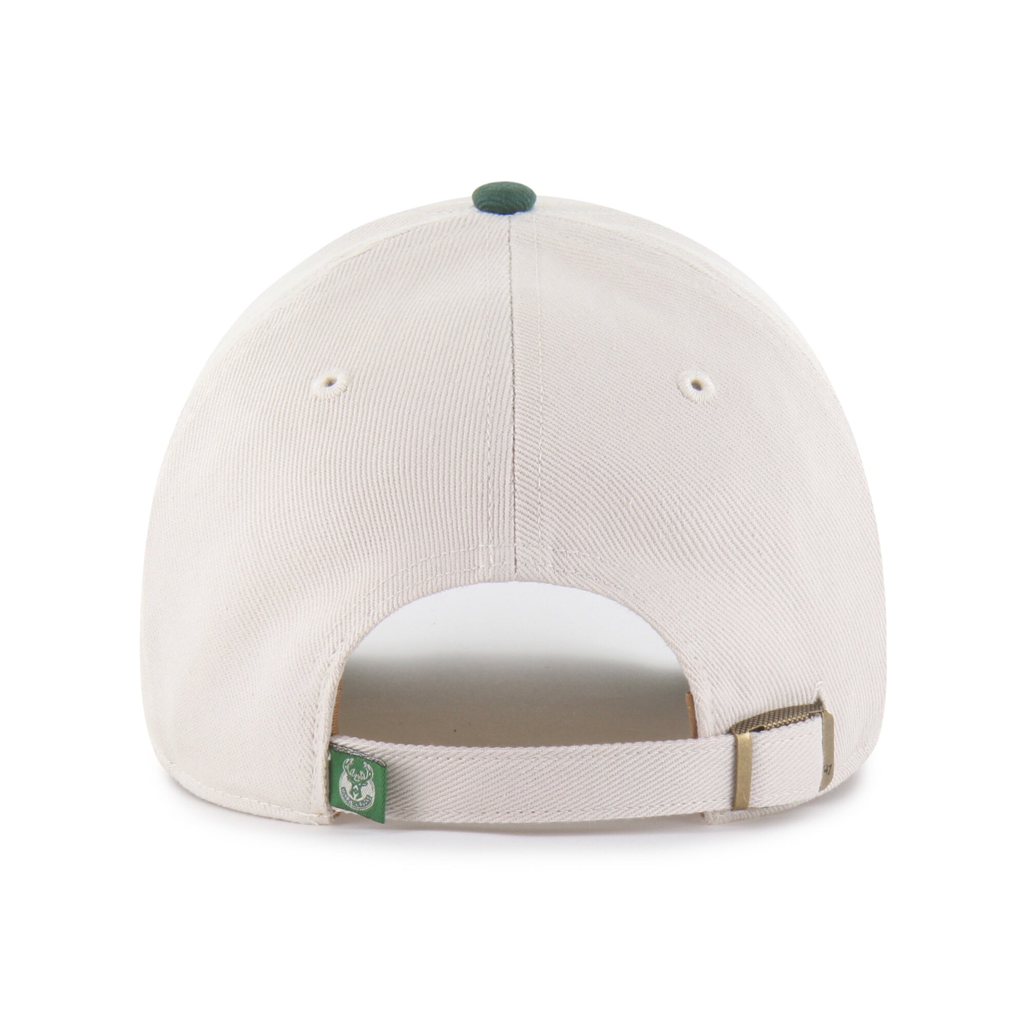 Casquette ajustable MVP Milwaukee Bucks « Broke Line Loop » naturelle pour homme, modèle 47