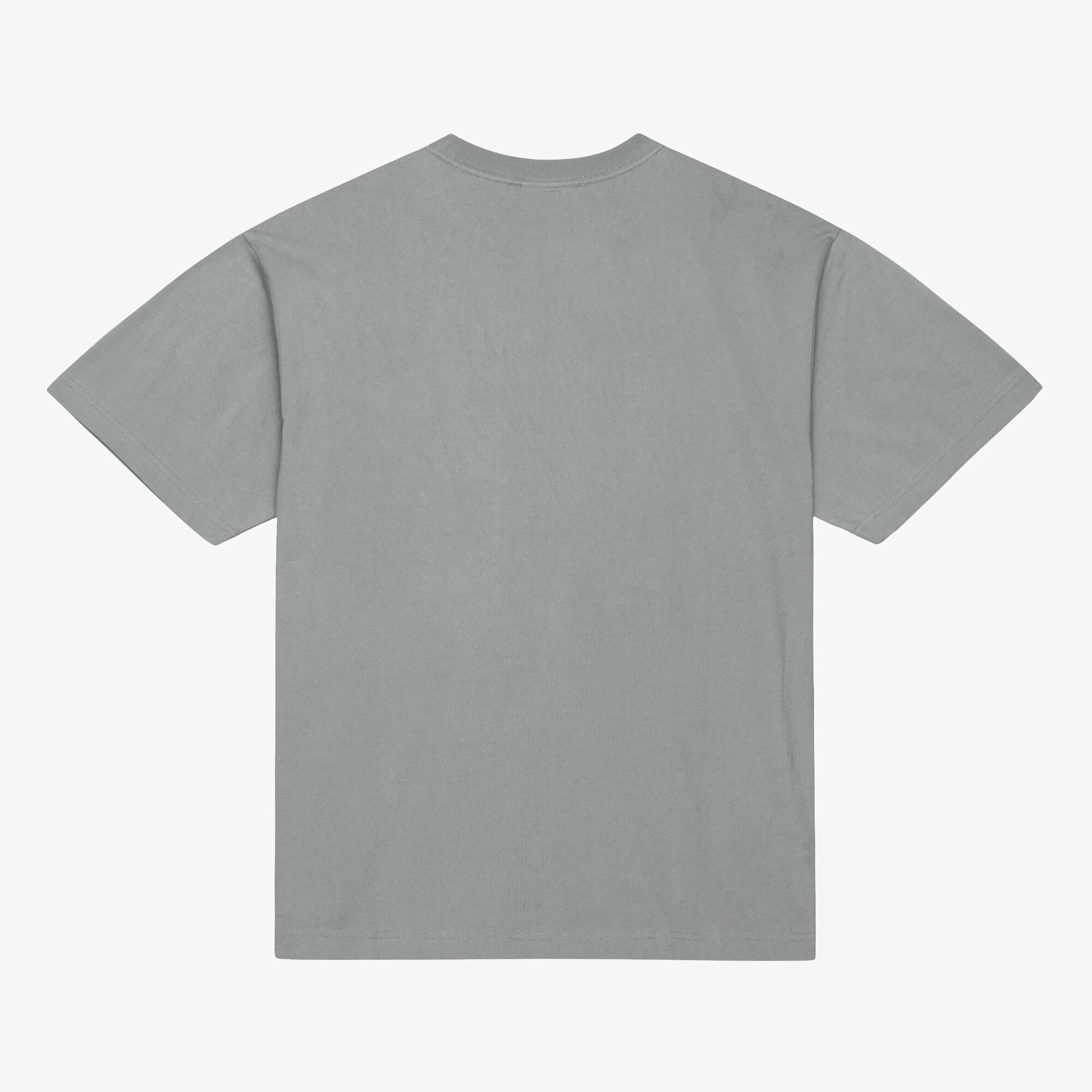 Men's Mitchell & Ness  Gray Milwaukee Bucks Core Essentials T-Shirt