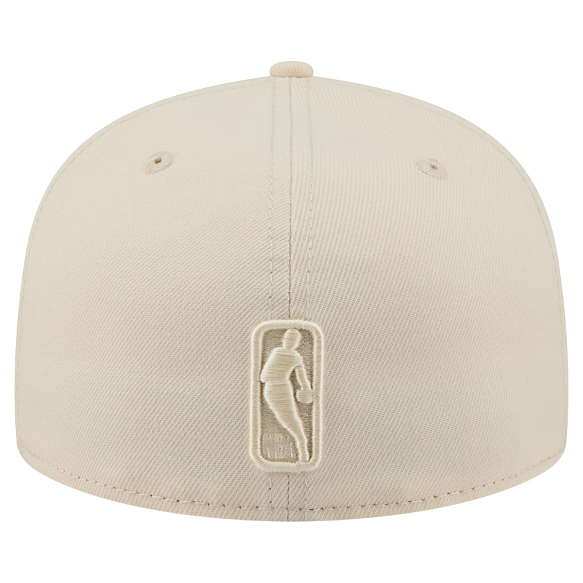 Casquette ajustée New Era 59FIFTY crème pour homme, Milwaukee Bucks.