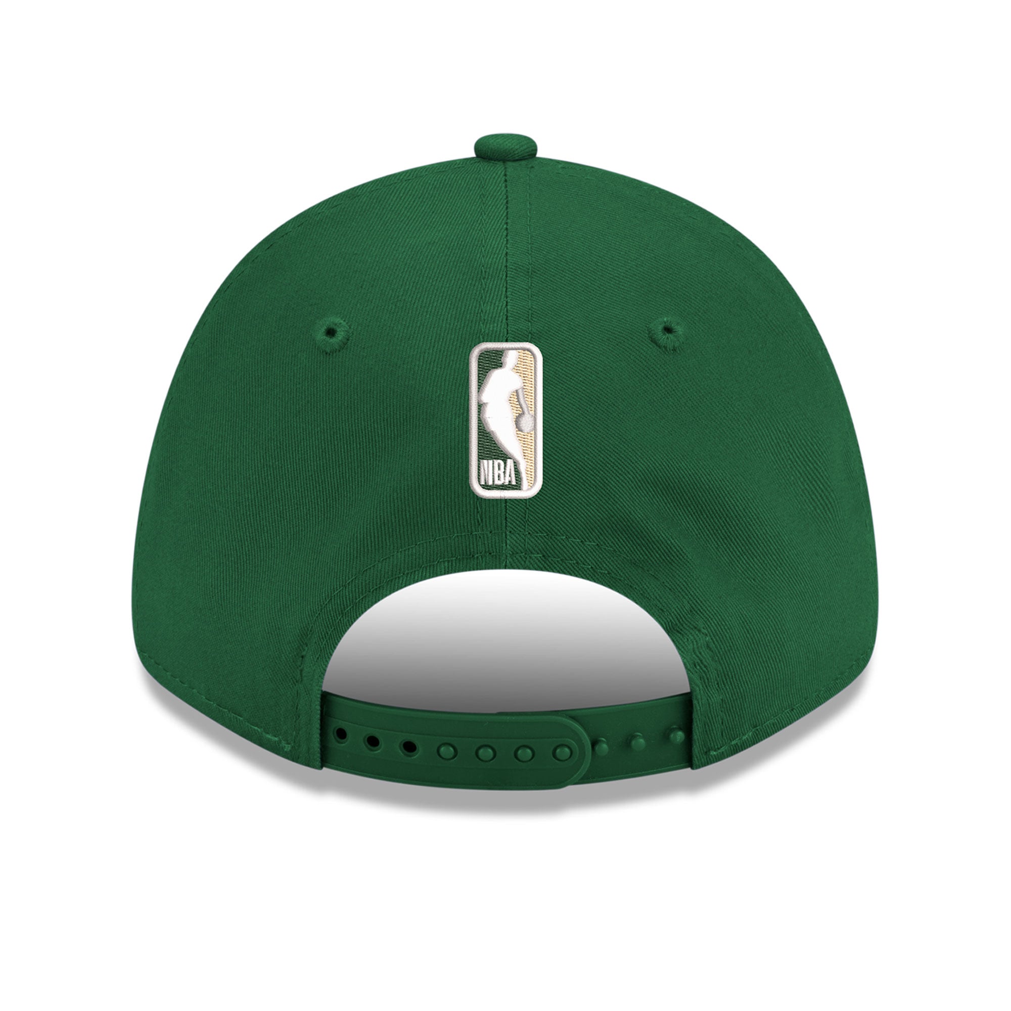 Men's New Era Green Milwaukee Bucks Team 9FORTY Adjustable Hat